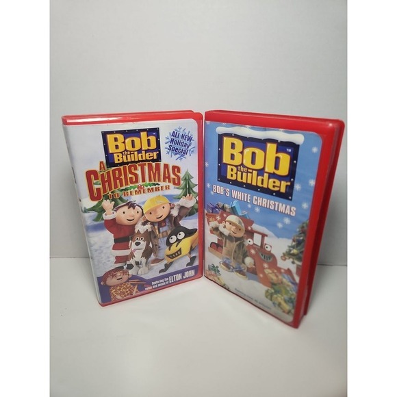 Bob The Builder Christmas VHS - Picture 1 of 10
